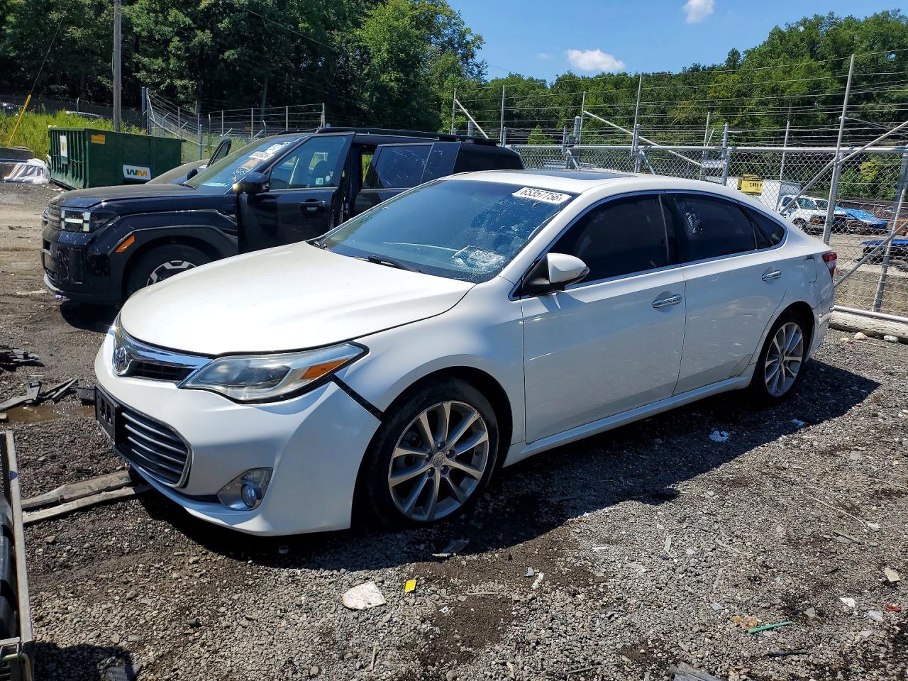 2014 Toyota Avalon Xle Touring White vin: 4T1BK1EB7EU106752