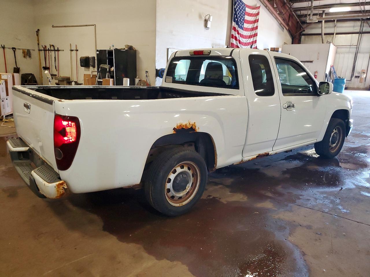 2012 Chevrolet Colorado White vin: 1GCESBF93C8151261