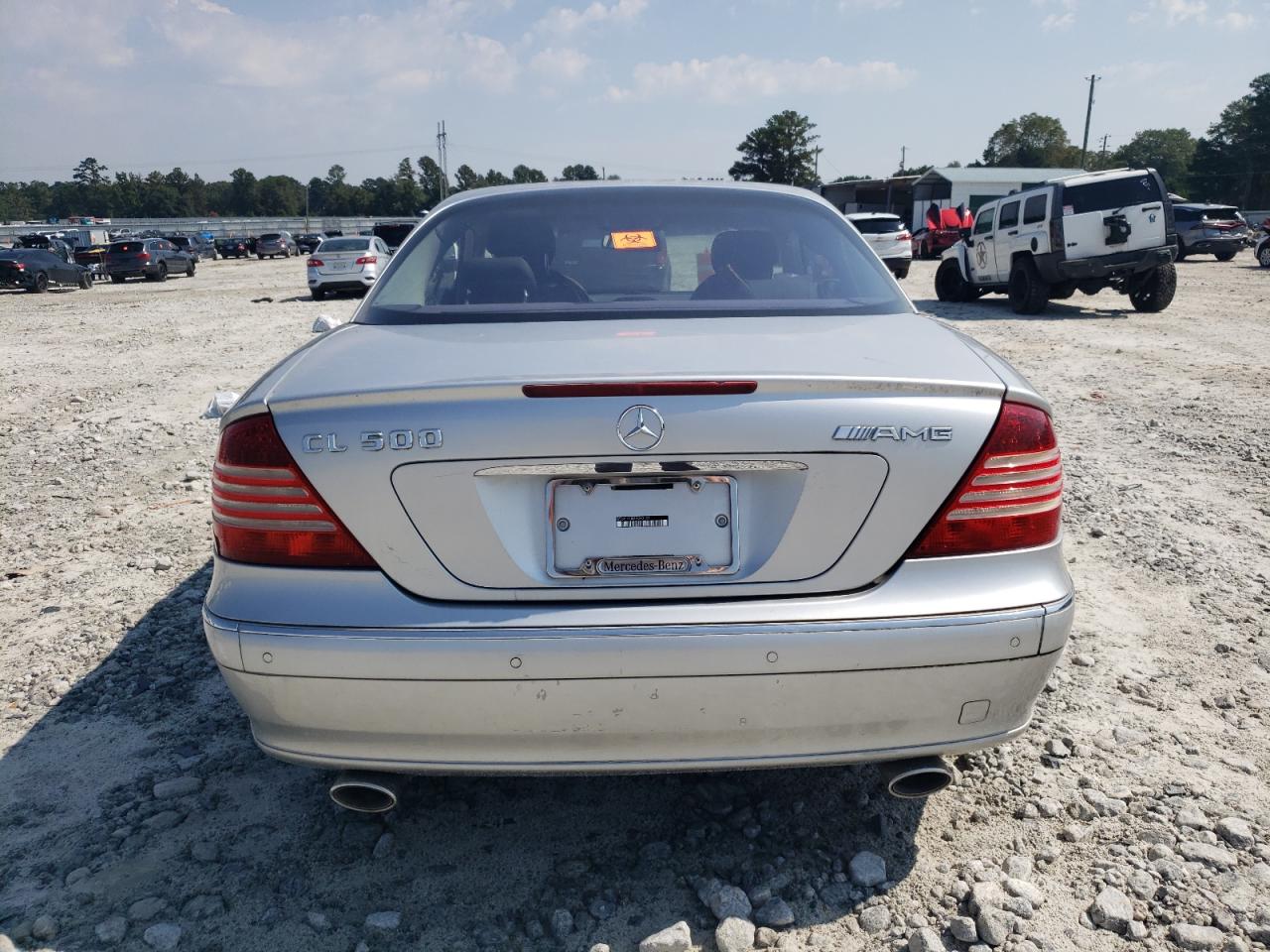 2004 Mercedes-benz Cl 500 Silver vin: WDBPJ75J84A040153
