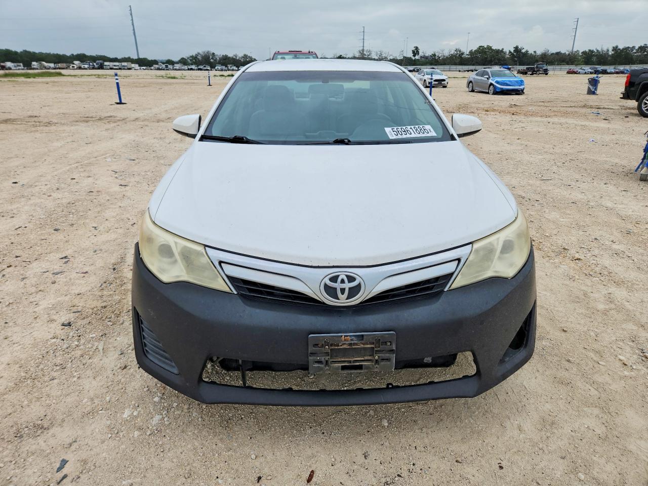 2012 Toyota Camry Le White vin: 4T1BF1FK4CU508941