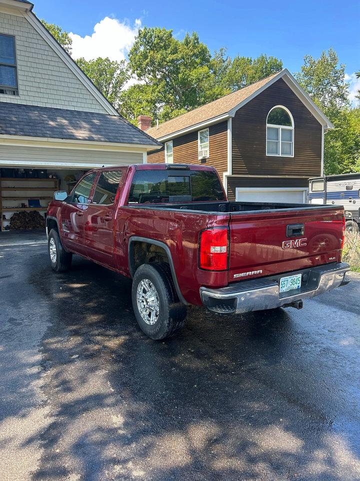 2015 Gmc Sierra K15 Бордовый vin: 3GTU2UEH5FG309596