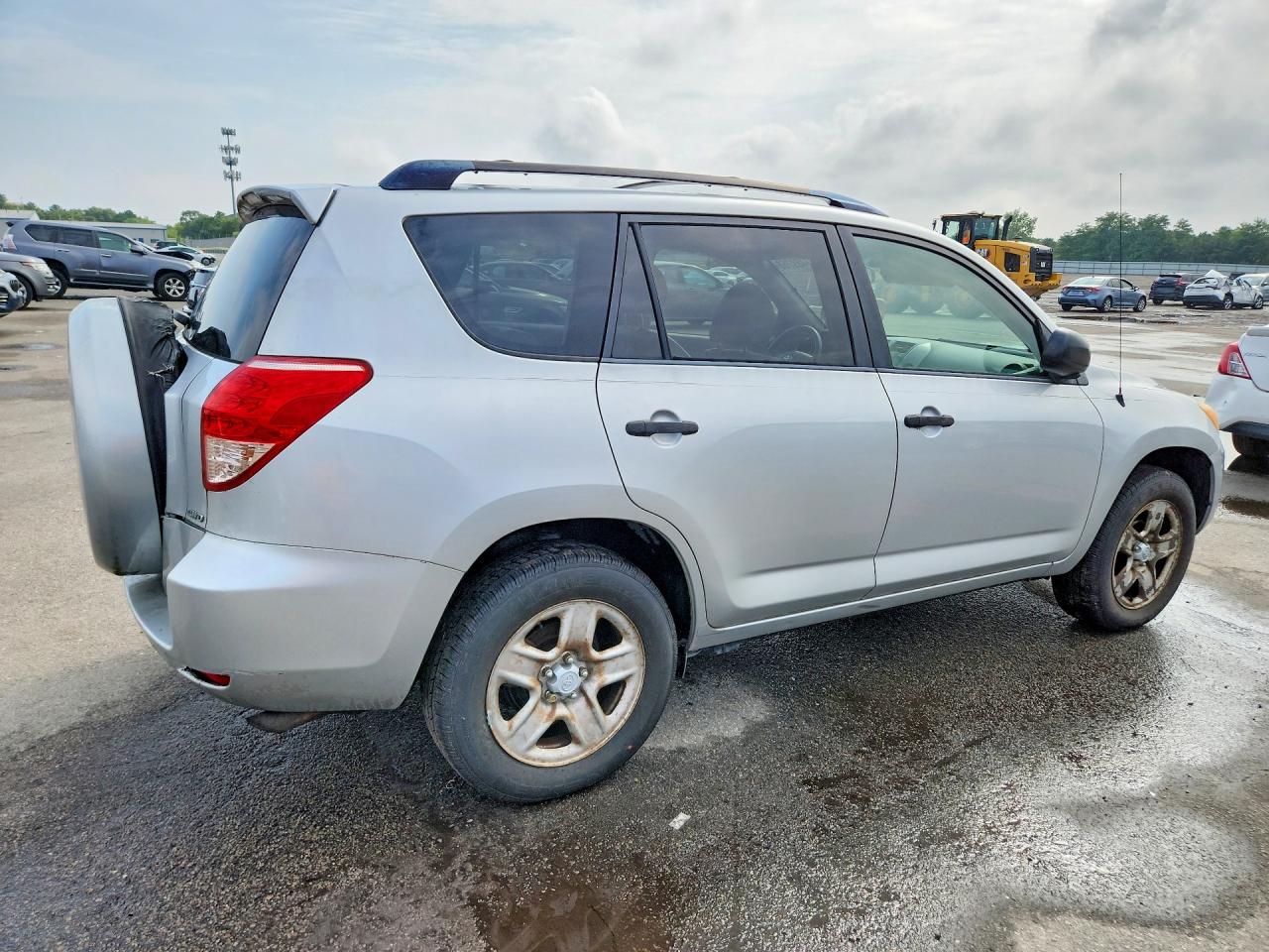 2007 Toyota Rav4 Base Silver vin: JTMBD33V576029975