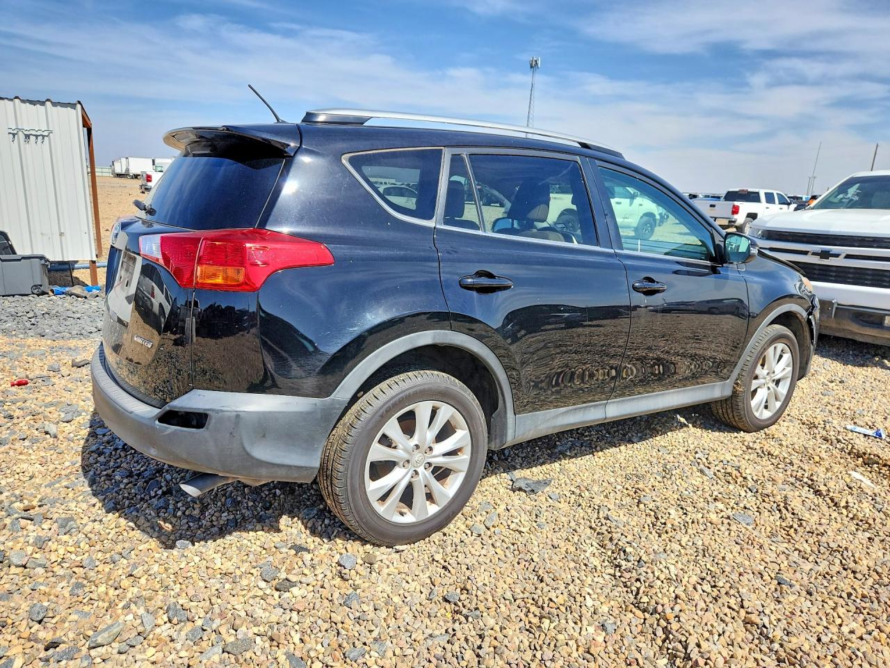 2015 Toyota Rav4 Limited Черный vin: 2T3YFREV2FW161674