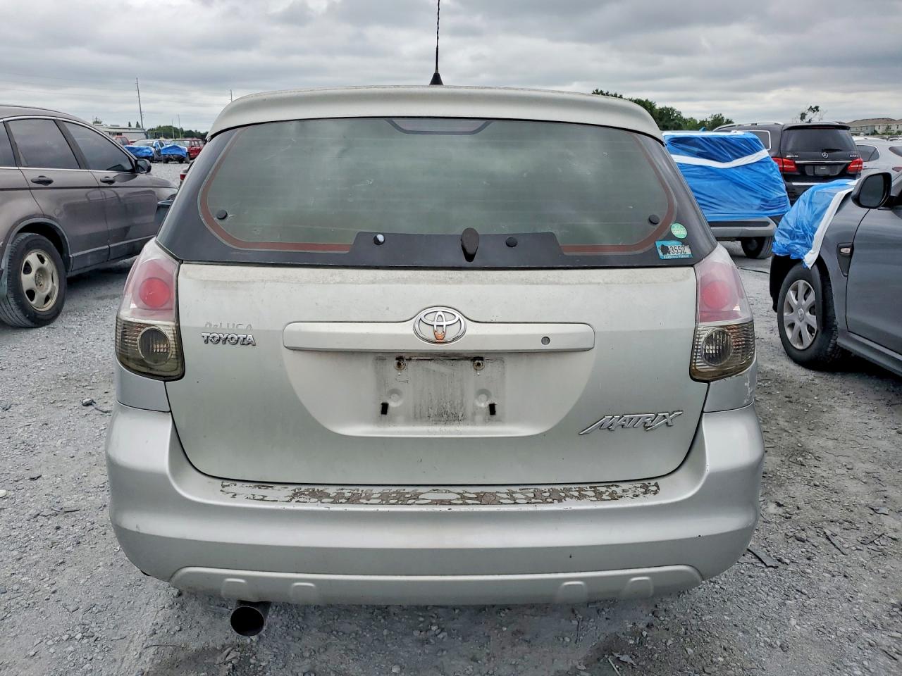 2003 Toyota Corolla Matrix Xr Silver vin: 2T1KR32E73C093635