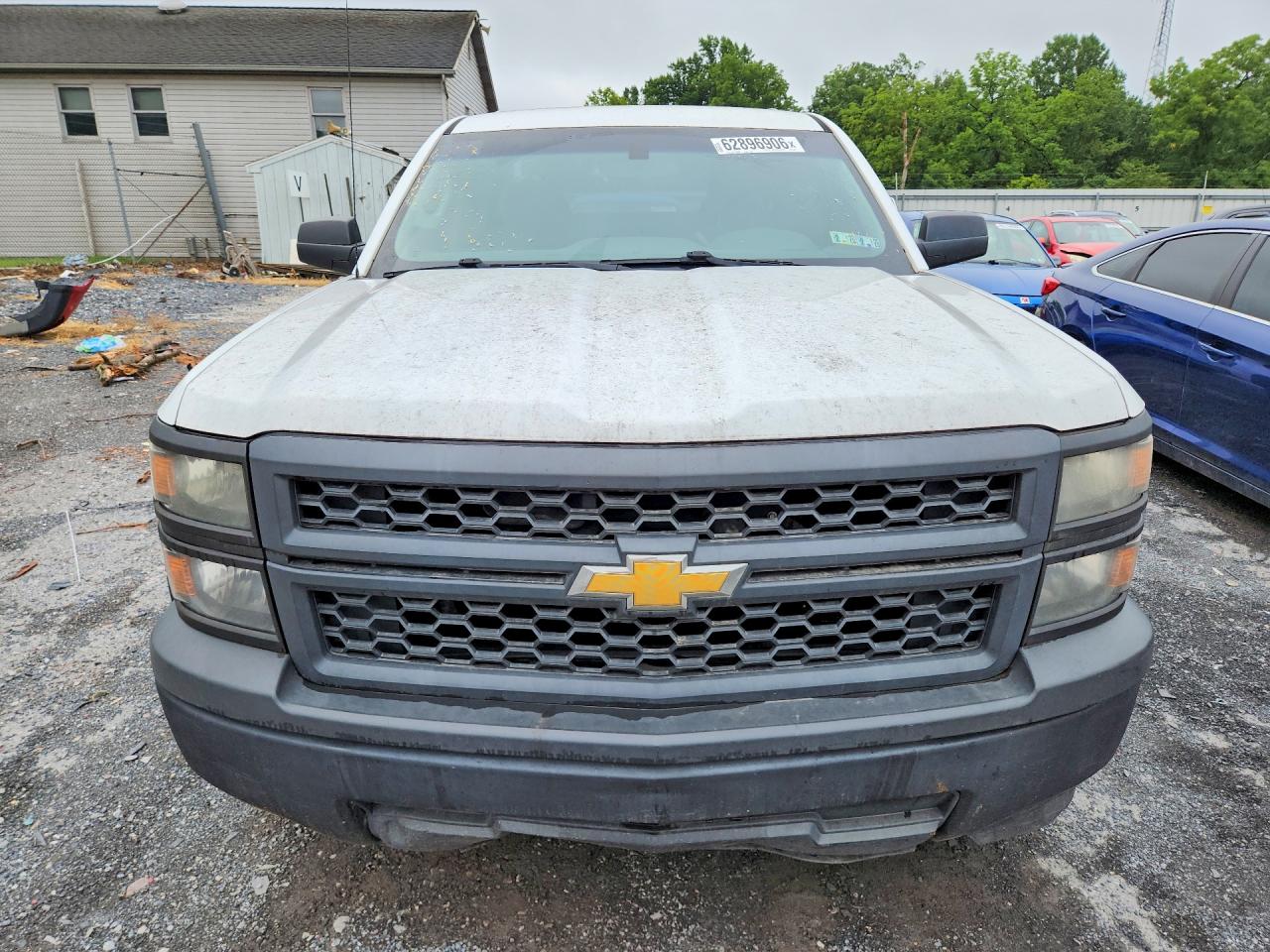 2014 Chevrolet Silverado C1500 White vin: 1GCRCPEH5EZ170637