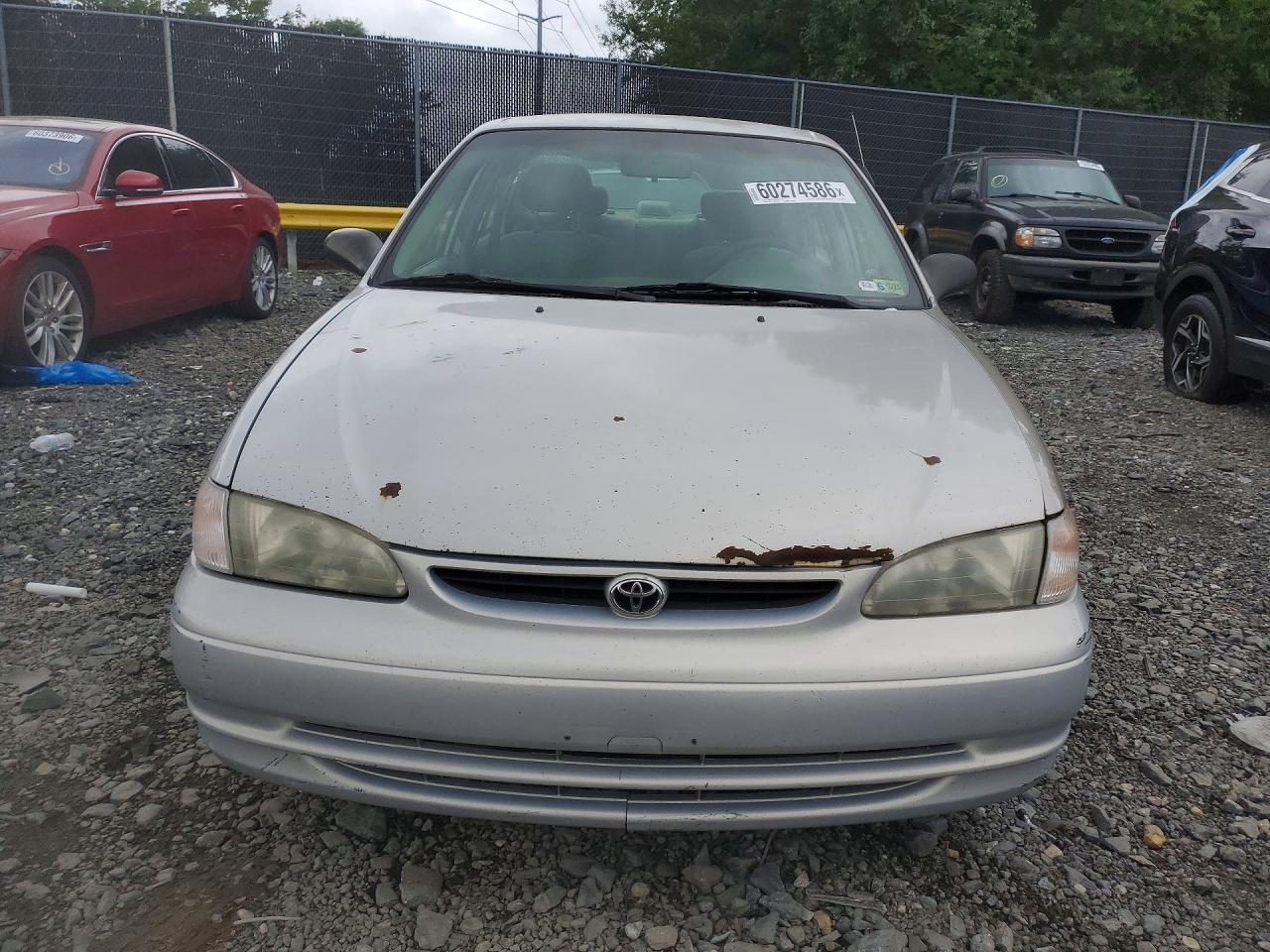2000 Toyota Corolla Ve Серебряный vin: 1NXBR12E3YZ383820