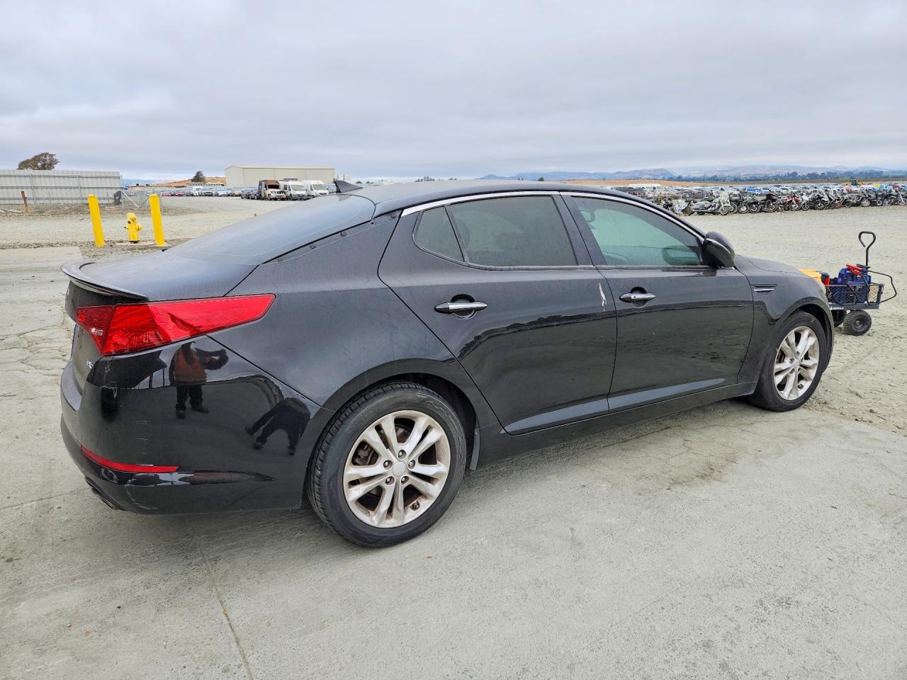 2012 Kia Optima Ex Black vin: 5XXGN4A76CG022316