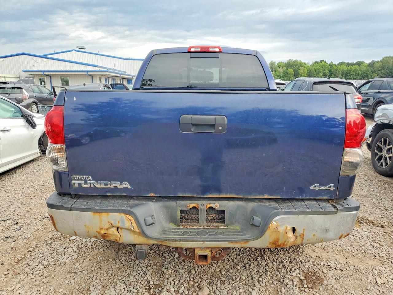 2008 Toyota Tundra Grade Blue vin: 5TBBV54198S513209