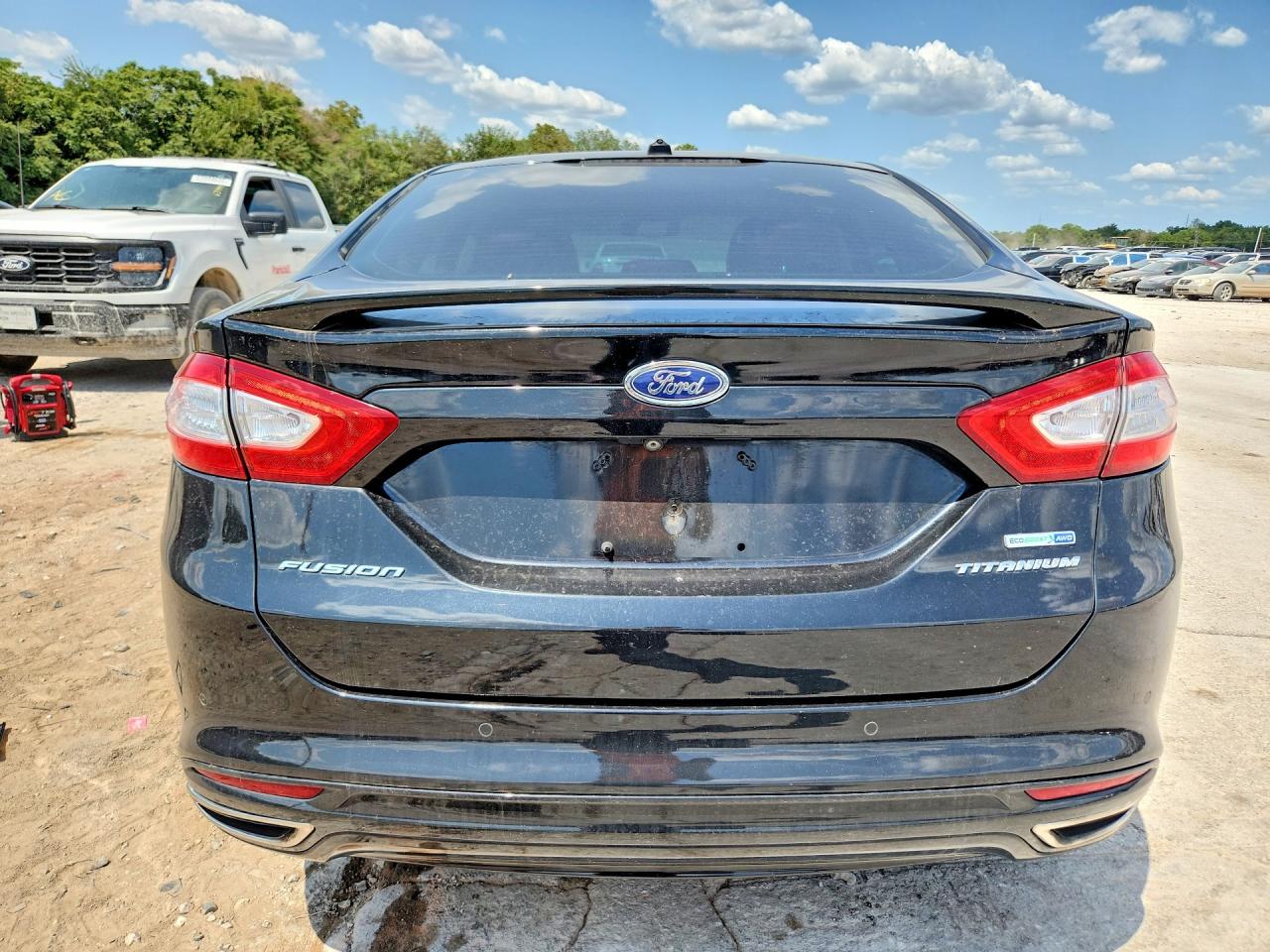 2015 Ford Fusion Titanium Black vin: 3FA6P0D91FR233933