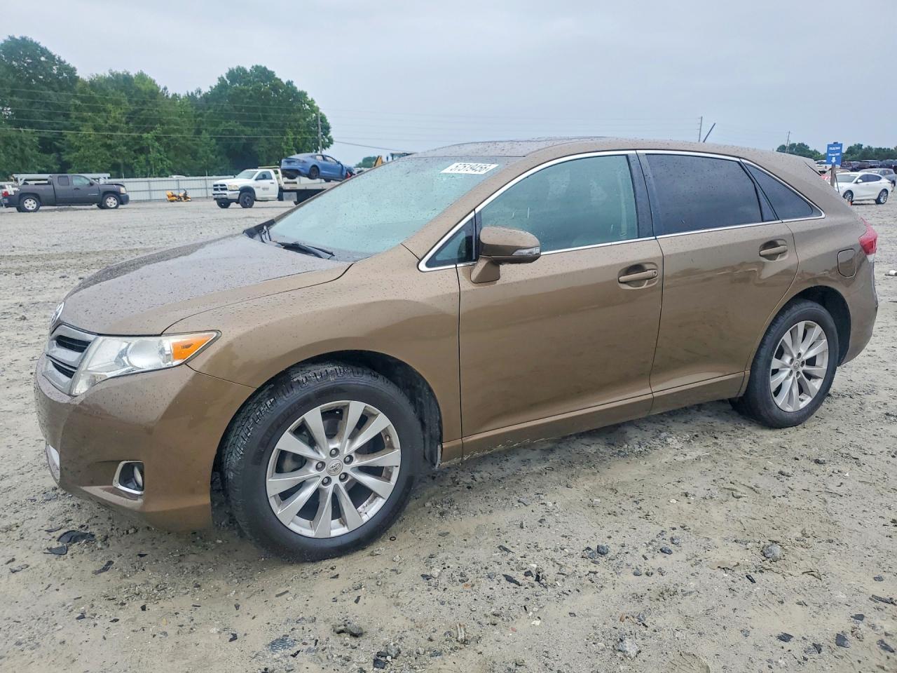 2013 Toyota Venza Le Brown vin: 4T3ZA3BB2DU063350