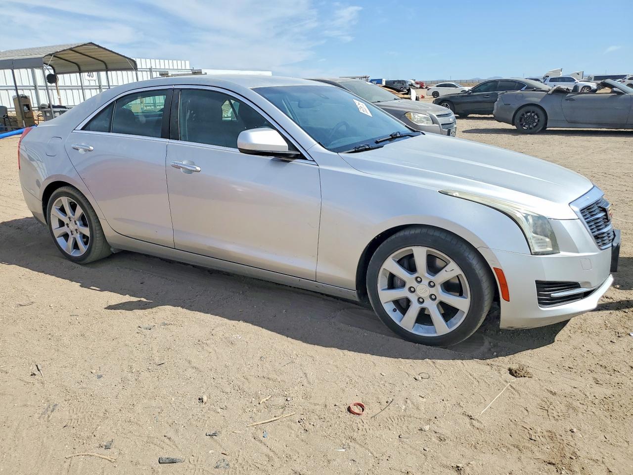 2016 Cadillac Ats Silver vin: 1G6AA5RX7G0193341