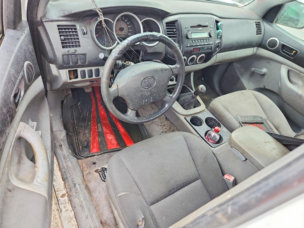 2007 Toyota Tacoma Access Cab White vin: 5TETX22N17Z443121