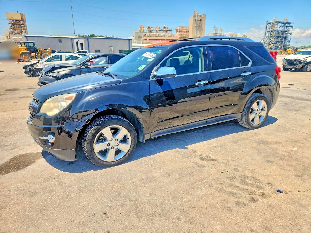 2013 Chevrolet Equinox Ltz Black vin: 2GNALFEK4D6239502