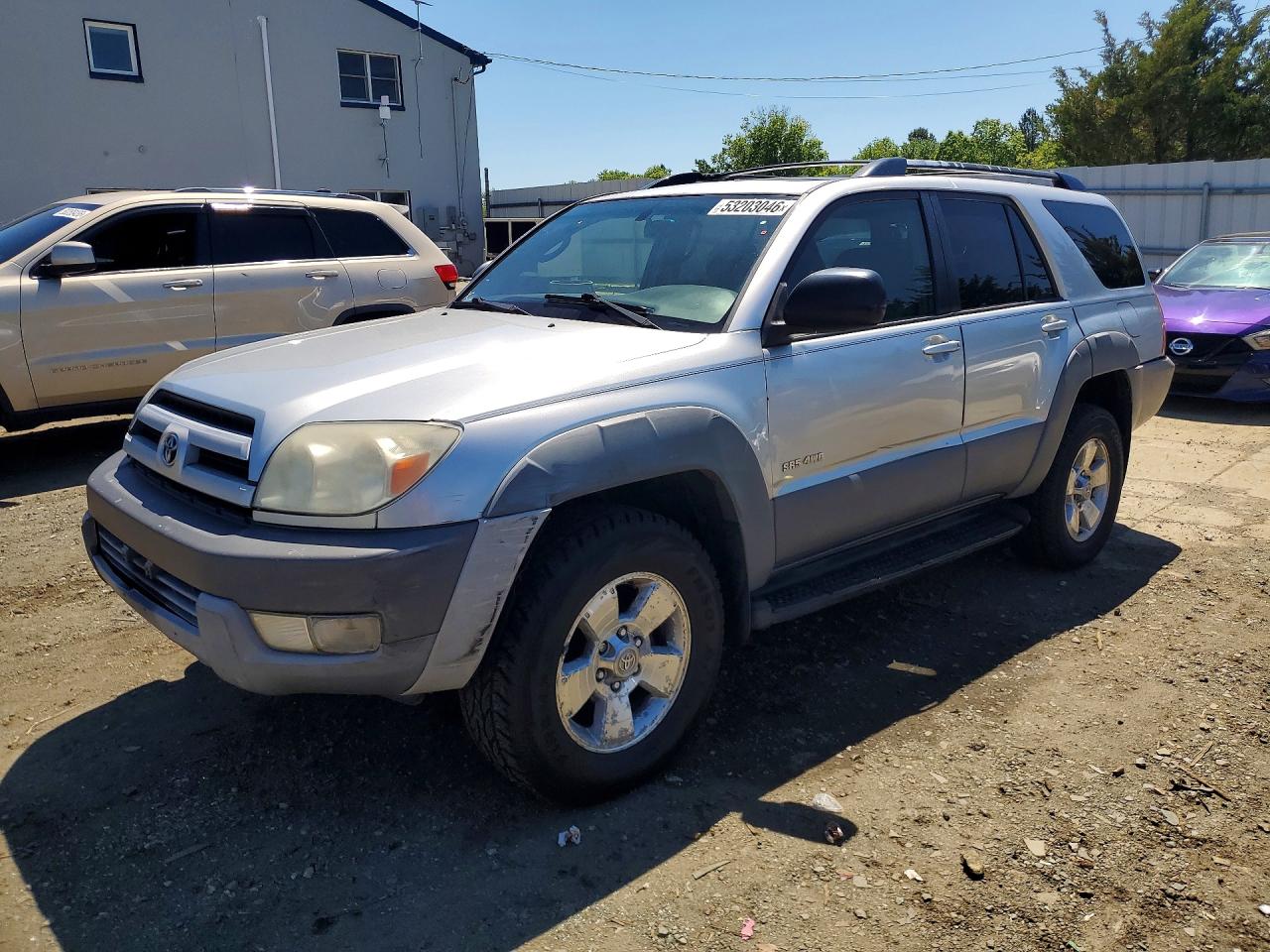 2003 Toyota 4runner Sr5 Silver vin: JTEBU14R230006698