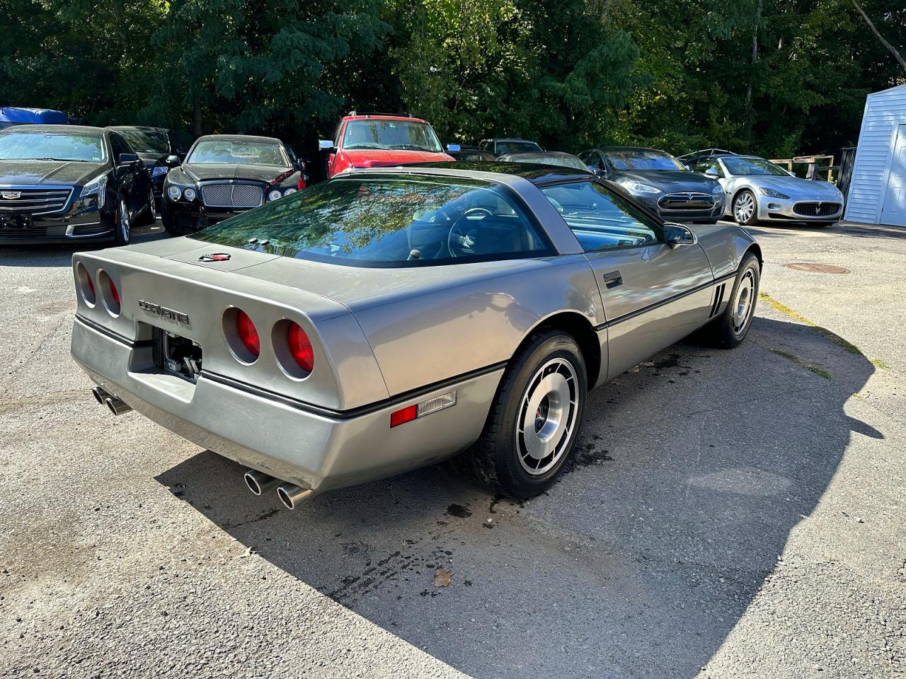 1984 Chevrolet Corvette Gray vin: 1G1AY0780E5147284