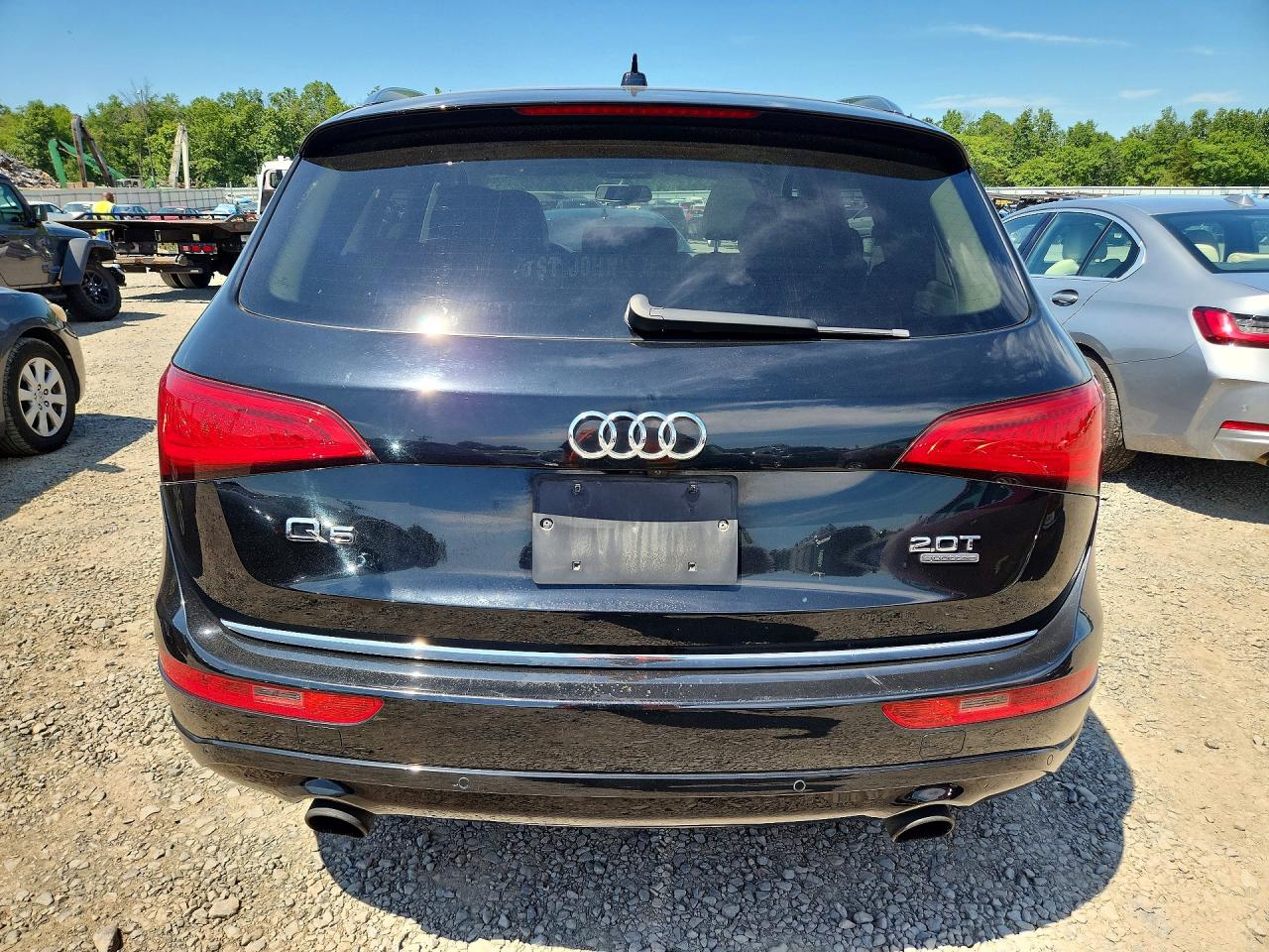 2015 Audi Q5 Premium Plus Black vin: WA1LFAFPXFA088283