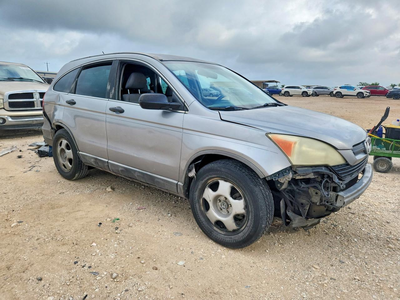 2008 Honda Cr-v Lx Gray vin: 3CZRE38358G701921