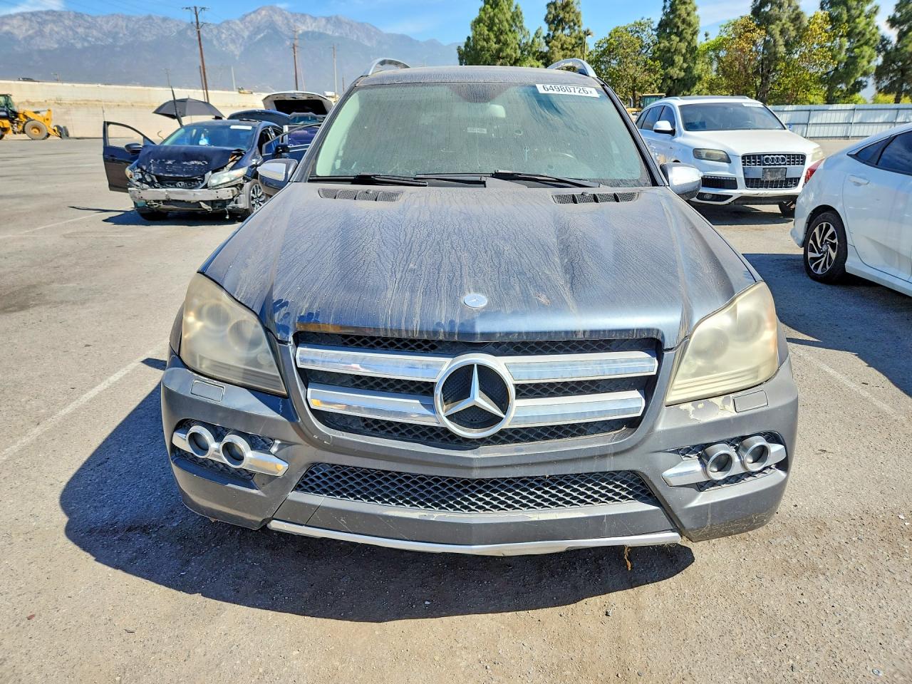 2010 Mercedes-benz Gl 450 4matic Charcoal vin: 4JGBF7BEXAA581006
