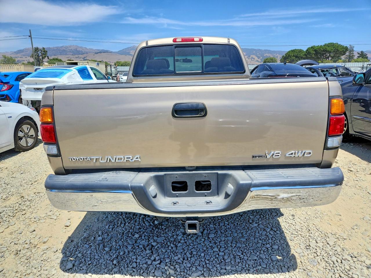2003 Toyota Tundra Access Cab Sr5 Tan vin: 5TBBT44183S381939
