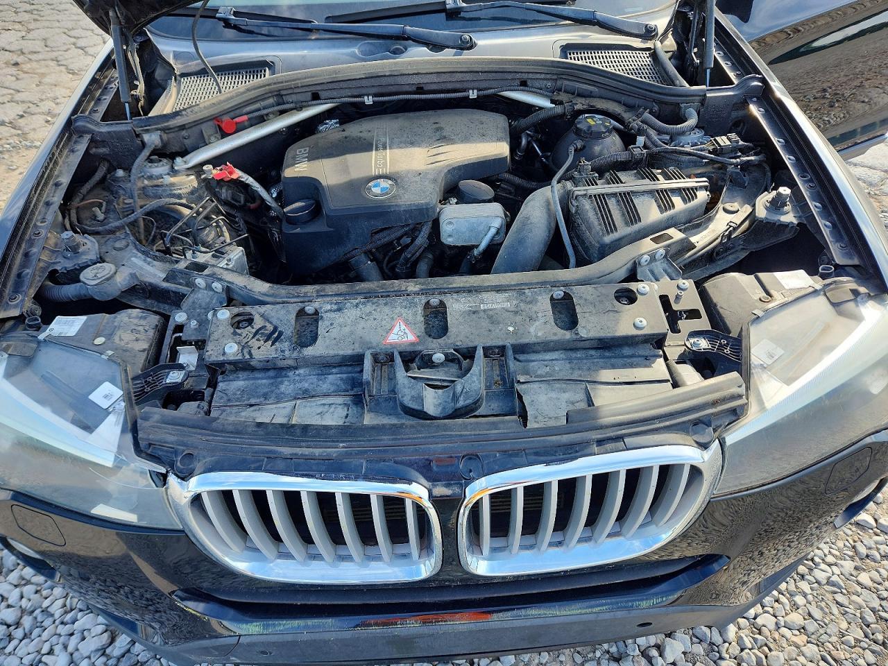 2015 Bmw X3 Sdrive28i Black vin: 5UXWZ7C58F0F75845