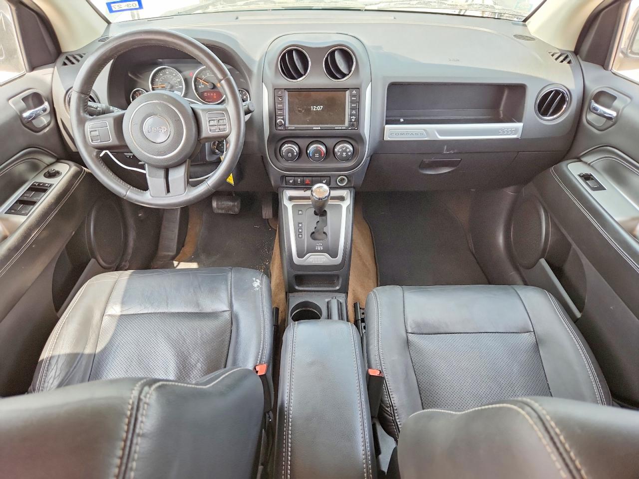 2014 Jeep Compass Latitude Gray vin: 1C4NJCEA1ED831187