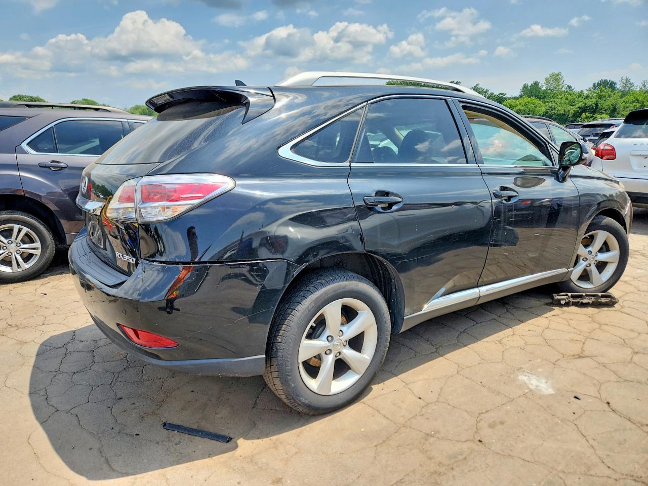 2013 Lexus Rx 350 Base Black vin: 2T2BK1BA8DC220184