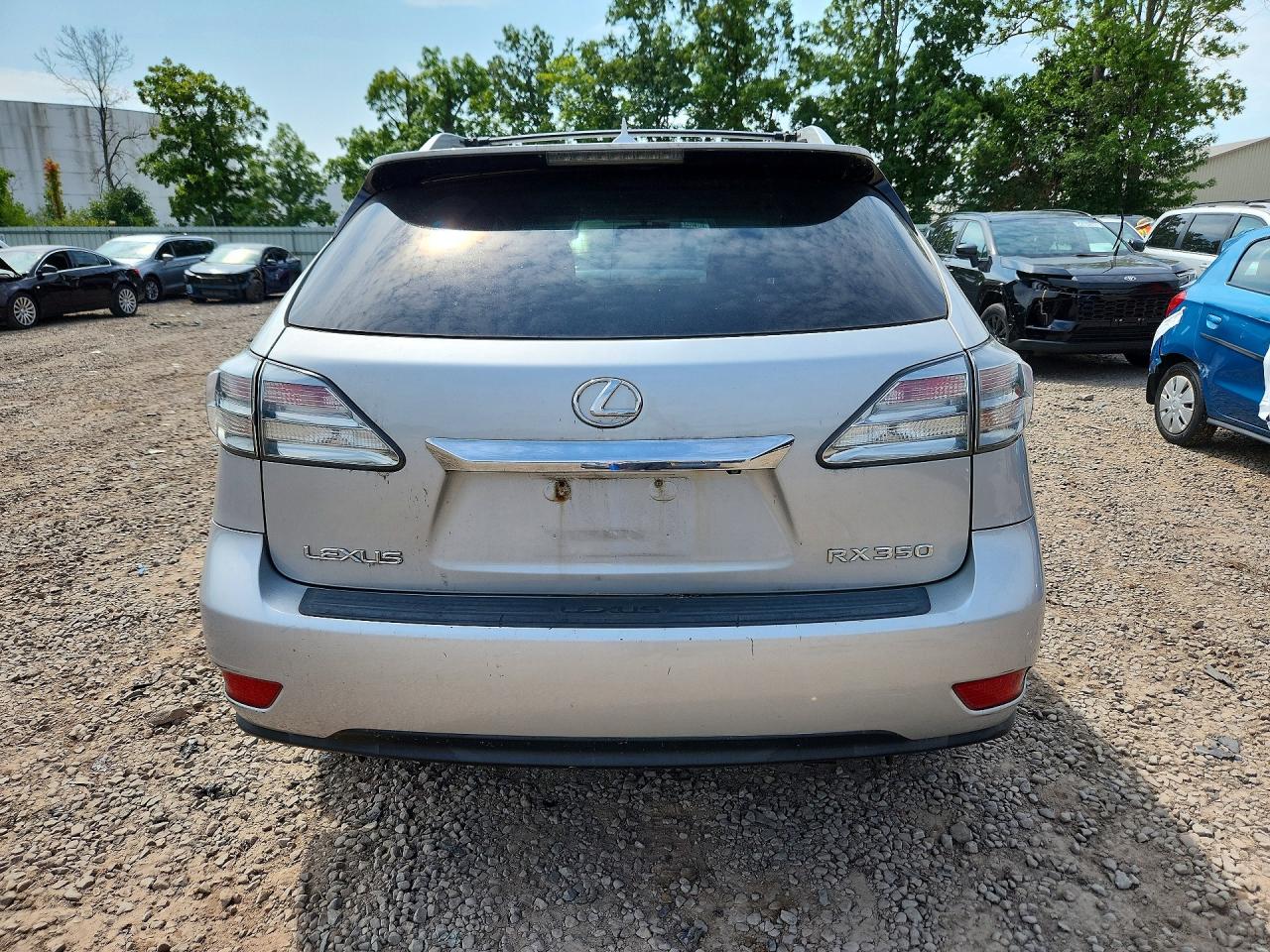 2010 Lexus Rx 350 Серебряный vin: 2T2BK1BA8AC011460