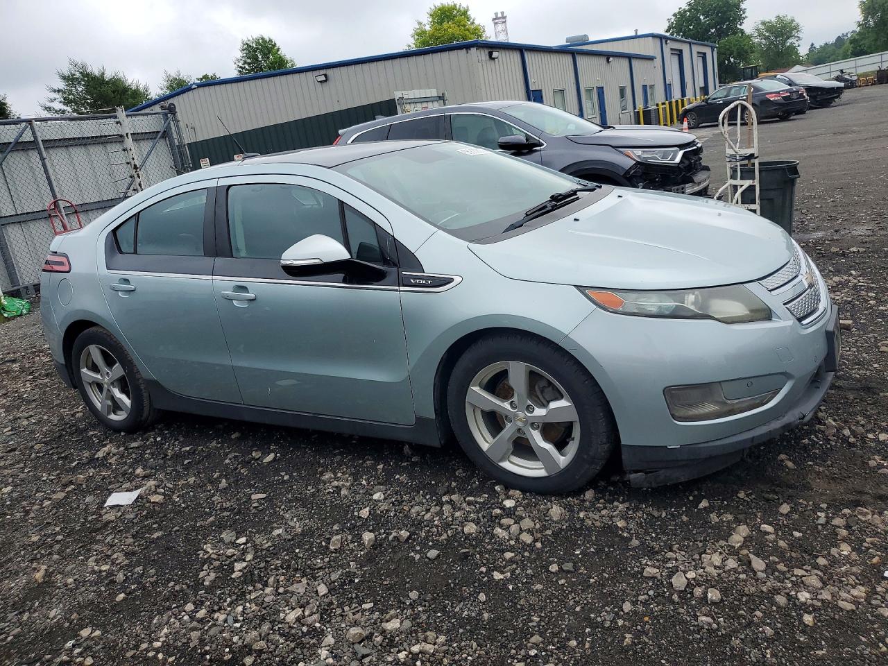 2012 Chevrolet Volt Blue vin: 1G1RA6E42CU101971