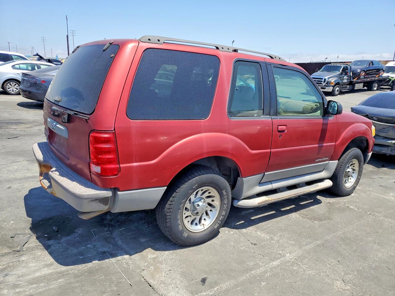 2001 Ford Explorer Sport Красный vin: 1FMYU60E51UA60755