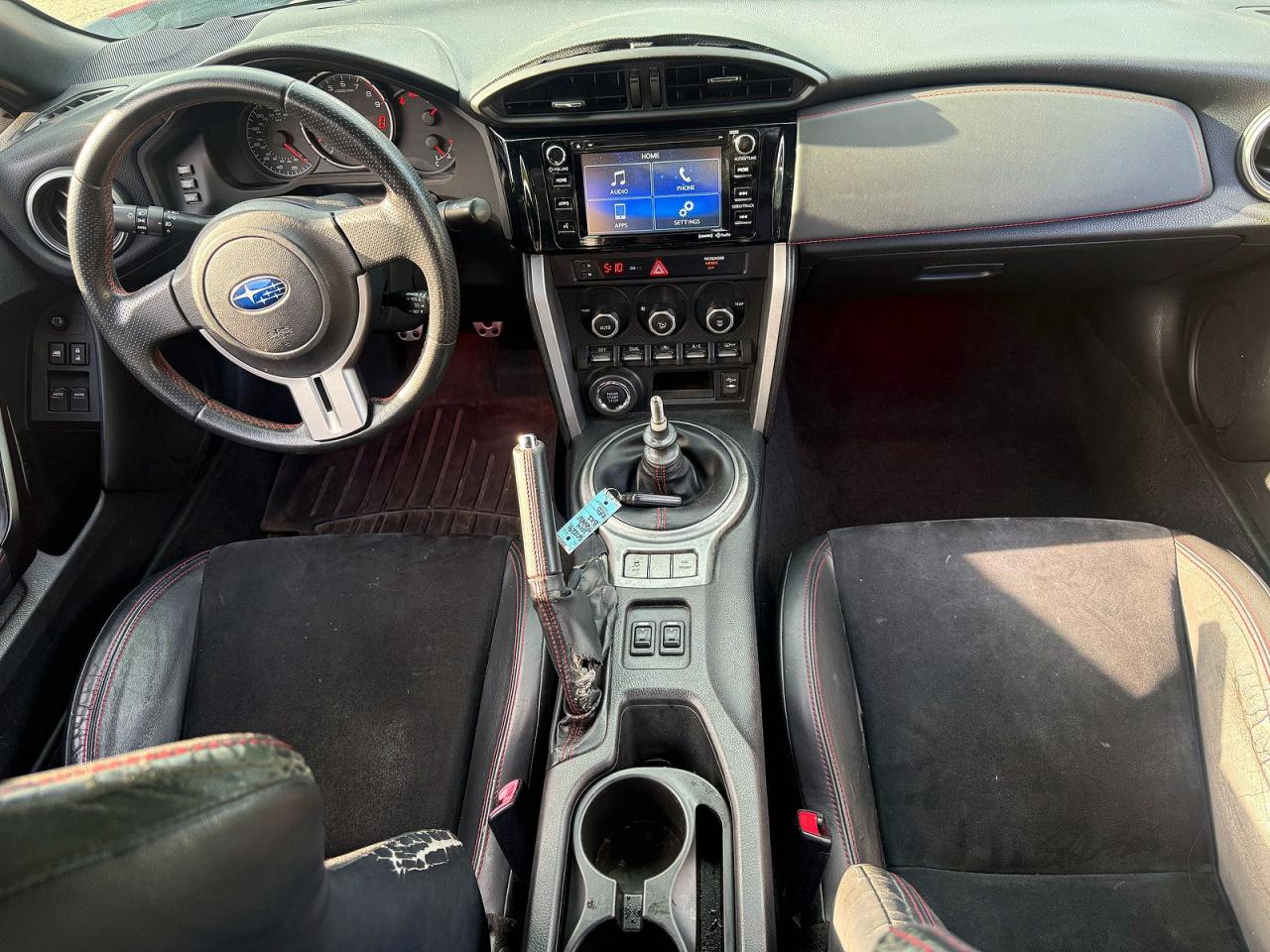2014 Subaru Brz 2.0 Limited Red vin: JF1ZCAC18E9602291