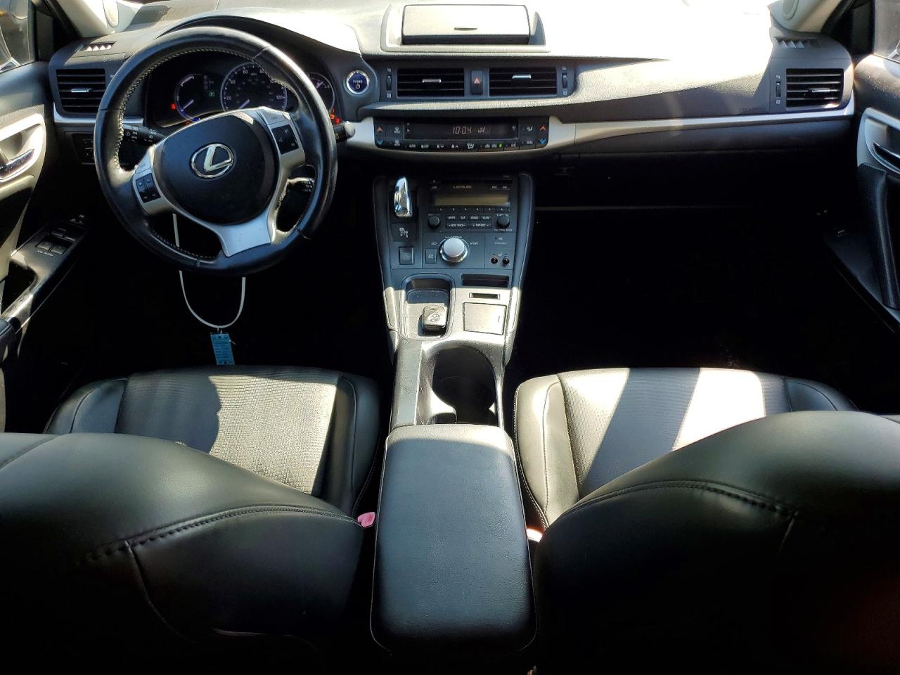 2012 Lexus Ct 200 Black vin: JTHKD5BHXC2067032