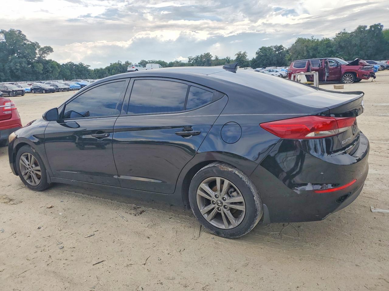 2018 Hyundai Elantra Value Edition Black vin: 5NPD84LF9JH226690