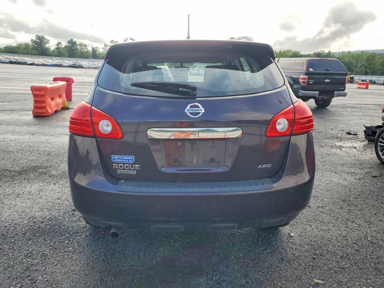2015 Nissan Rogue Select S Purple vin: JN8AS5MV5FW252306