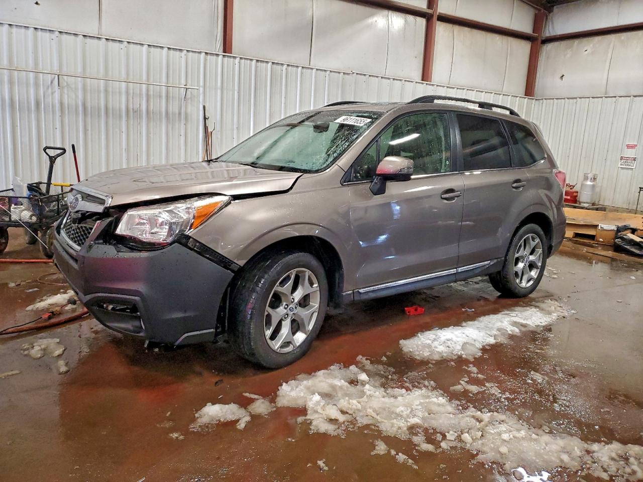 2017 Subaru Forester 2.5i Touring Brown vin: JF2SJAWC6HH512082
