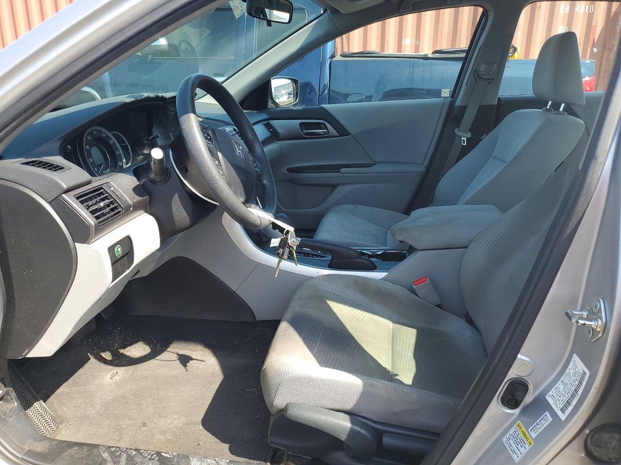 2015 Honda Accord Lx Silver vin: 1HGCR2F30FA176552