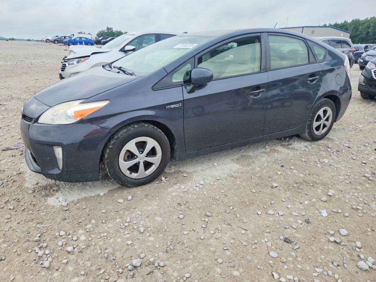 2012 Toyota Prius Two Серый vin: JTDKN3DU0C5538018