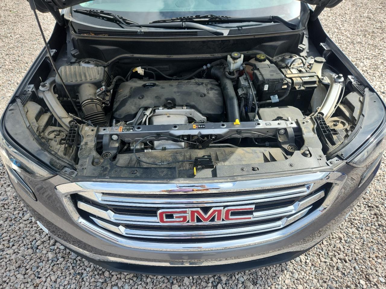 2019 Gmc Terrain Slt Серый vin: 3GKALPEX8KL310594
