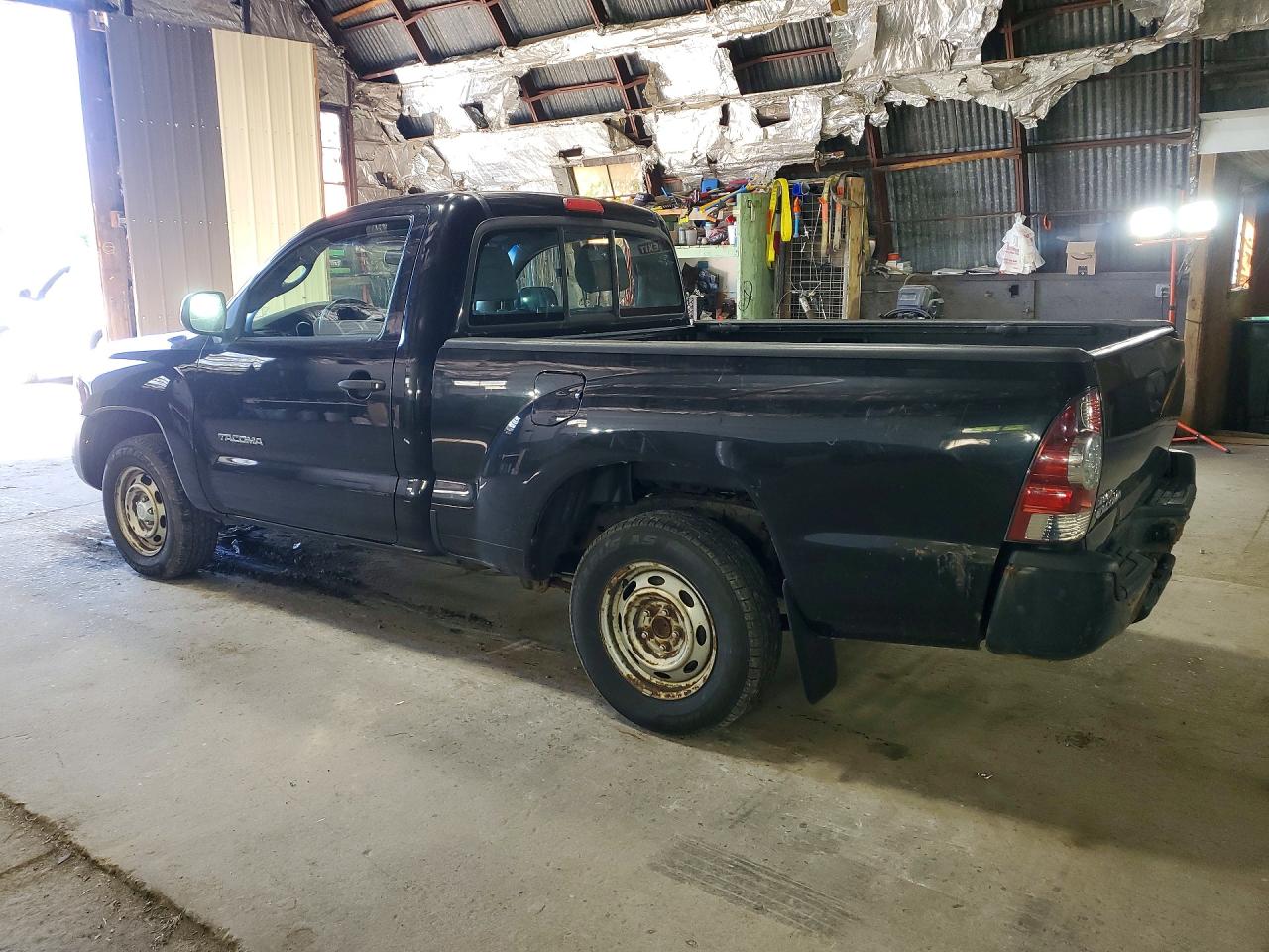 2009 Toyota Tacoma Base Черный vin: 5TENX22NX9Z637299