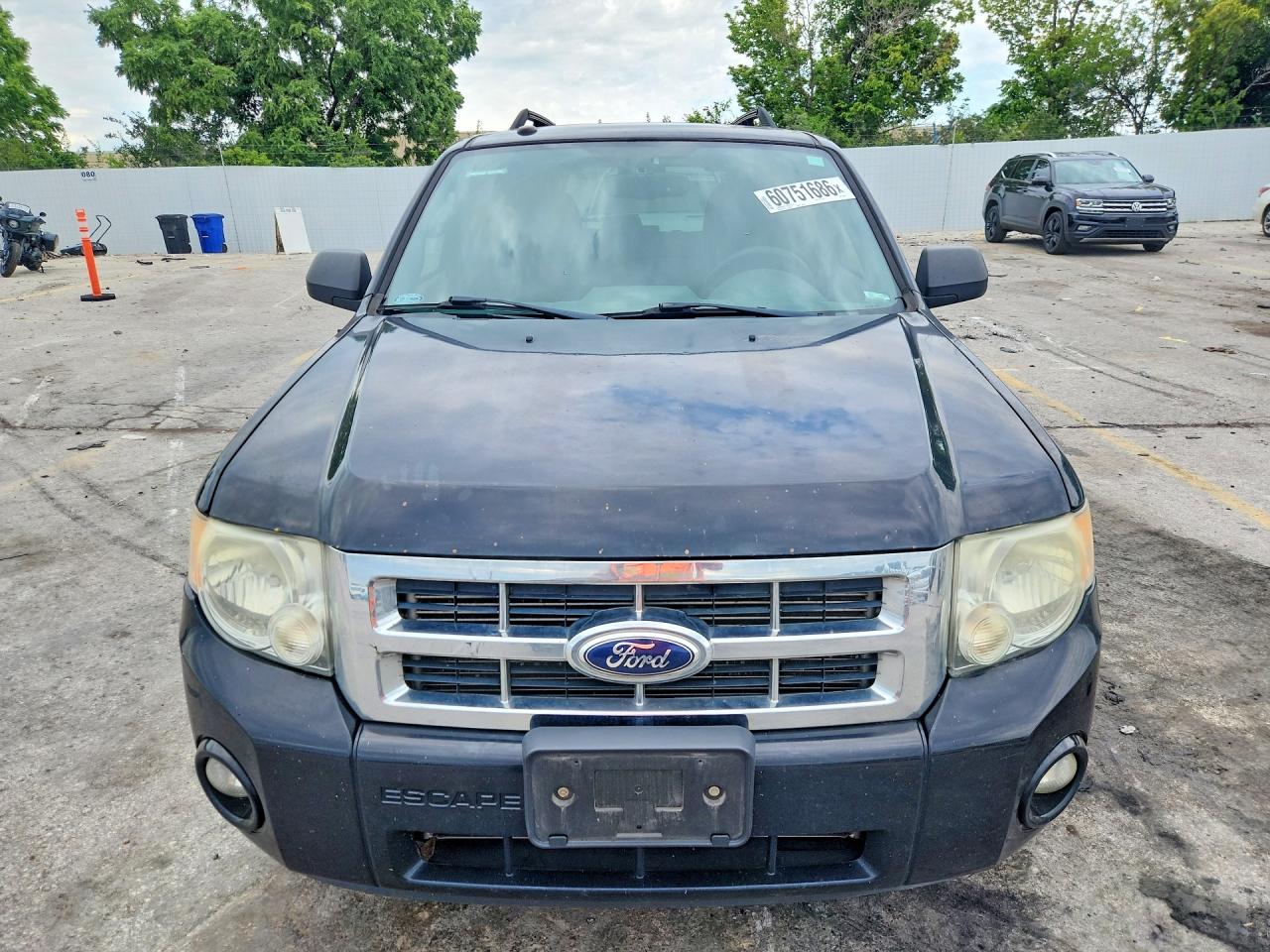 2012 Ford Escape Xlt Black vin: 1FMCU9DG5CKC55454