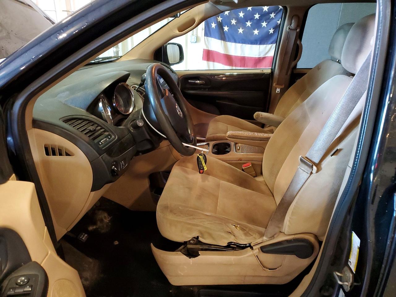 2015 Dodge Grand Caravan Se Черный vin: 2C4RDGBG3FR683714