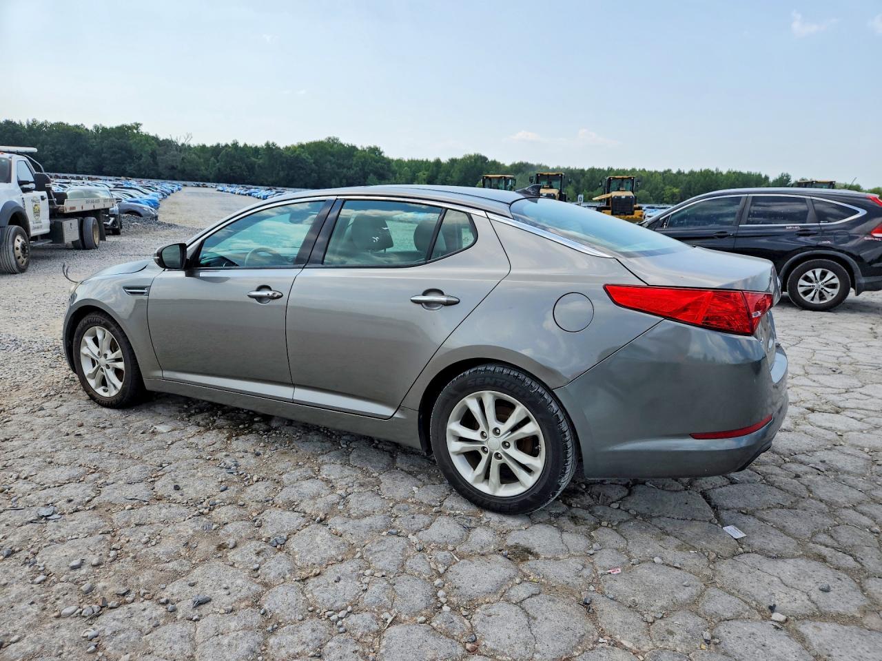 2013 Kia Optima Ex Gray vin: 5XXGN4A72DG155916