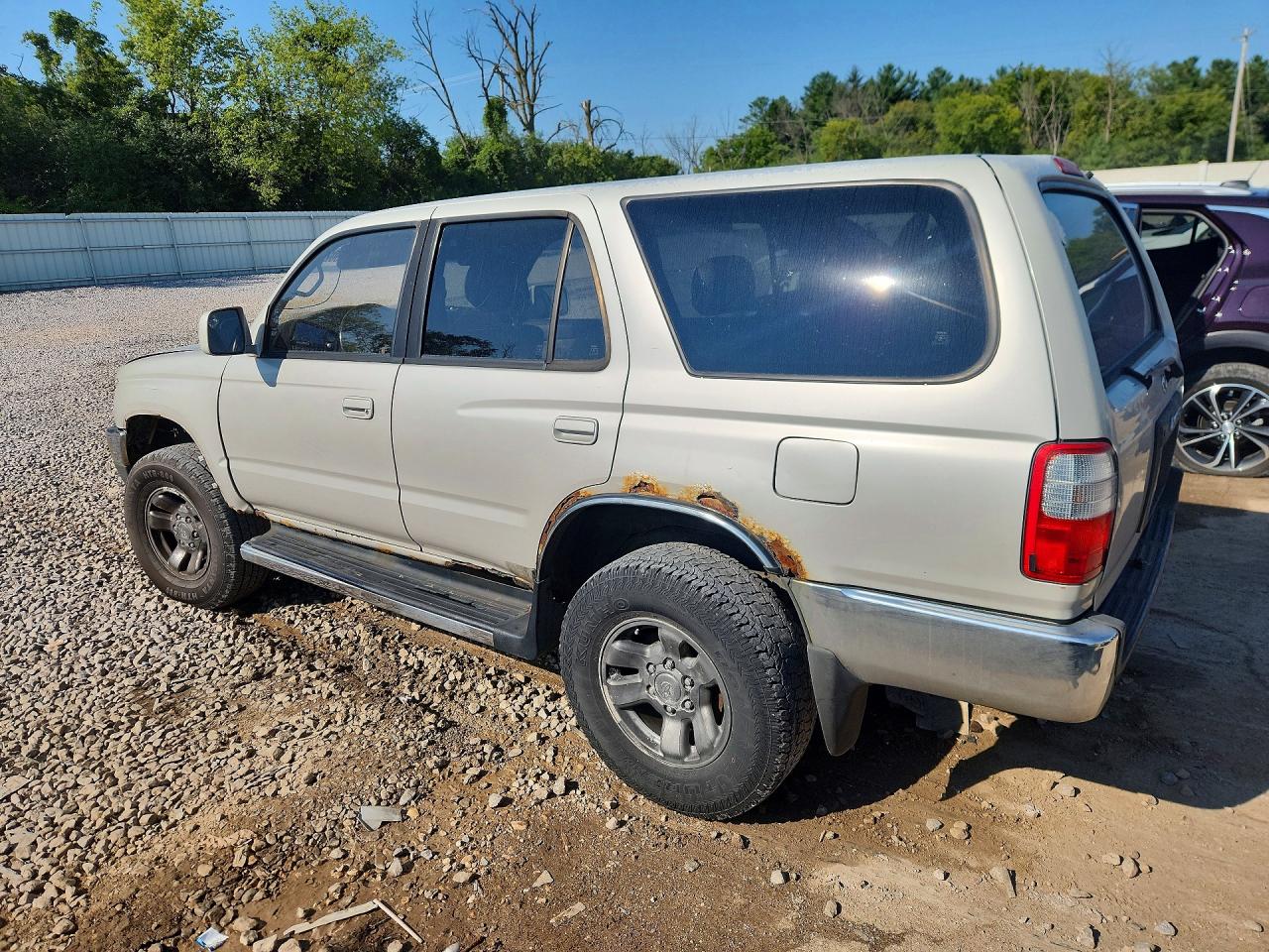 1998 Toyota 4runner Sr5 Gray vin: JT3HN86R6W0132069