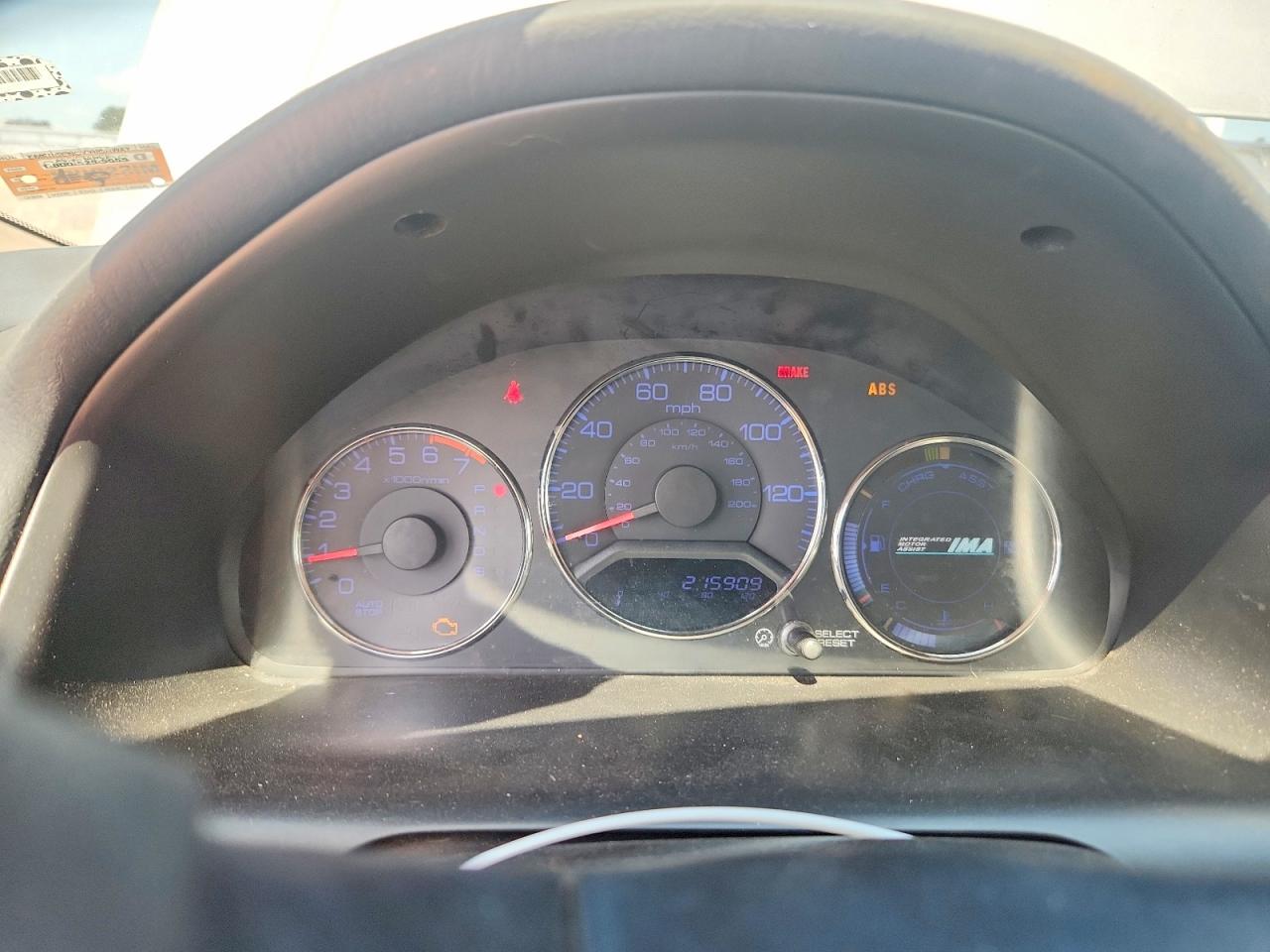 2003 Honda Civic Hybrid Gray vin: JHMES96603S019381