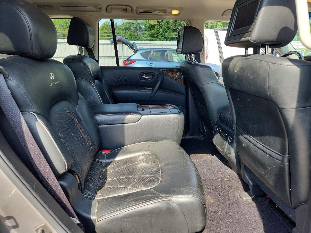 2013 Infiniti Qx56 Base Burgundy vin: JN8AZ2NE9D9041369
