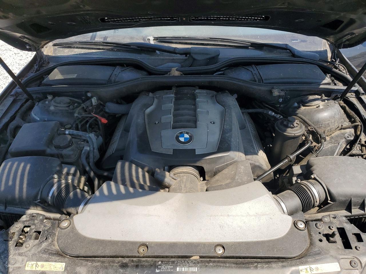 2008 Bmw 750 Li Black vin: WBAHN83528DT87565