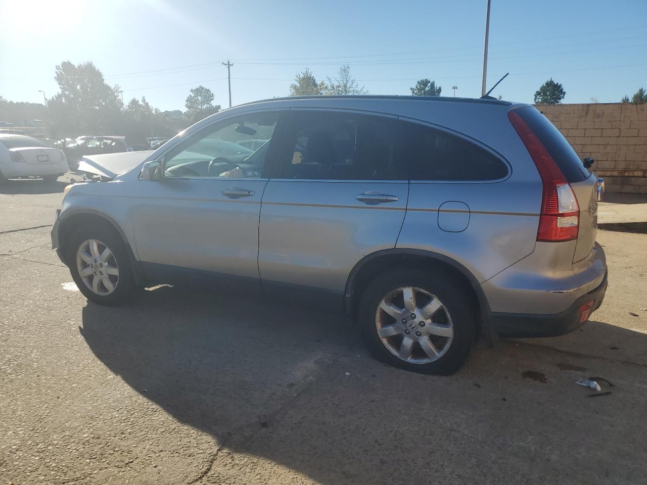 2008 Honda Cr-v Exl Silver vin: JHLRE48778C047637