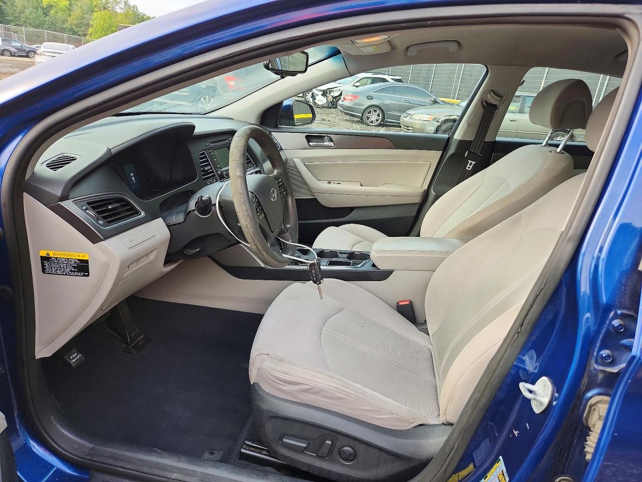 2015 Hyundai Sonata Sport Blue vin: 5NPE34AF8FH028373