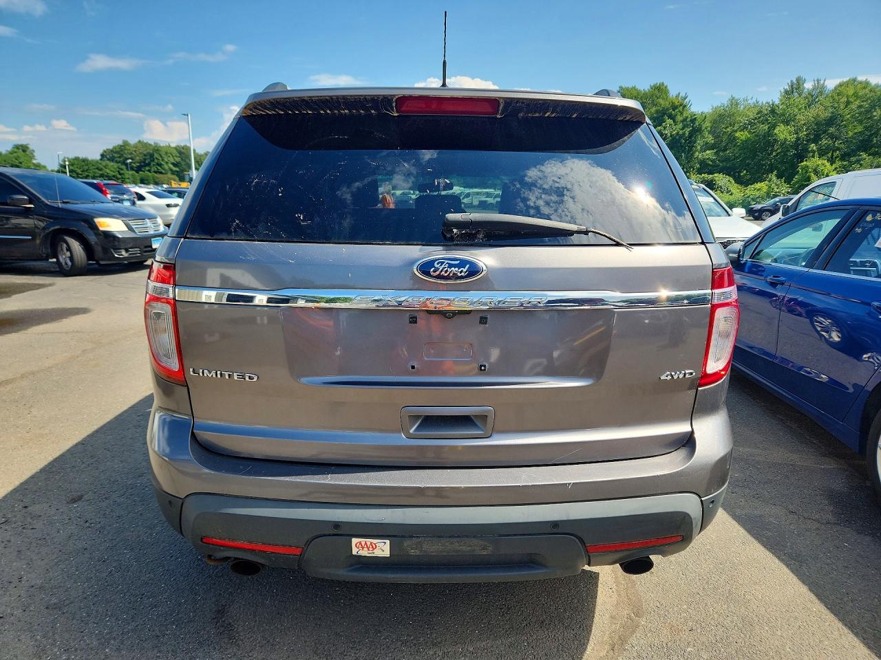 2011 Ford Explorer Limited Gray vin: 1FMHK8F80BGA90071