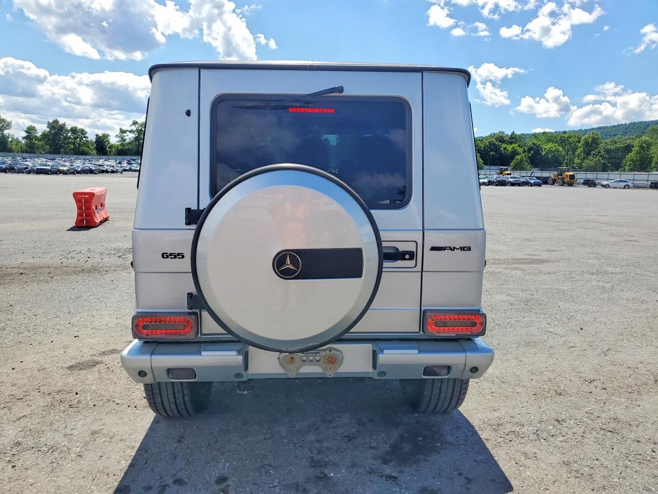 2007 Mercedes-benz G 55 Amg Silver vin: WDCYR71E57X168496