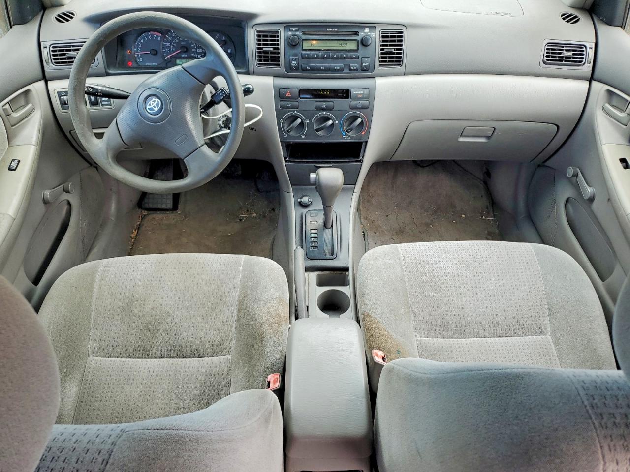 2008 Toyota Corolla Ce Silver vin: 1NXBR32EX8Z033063